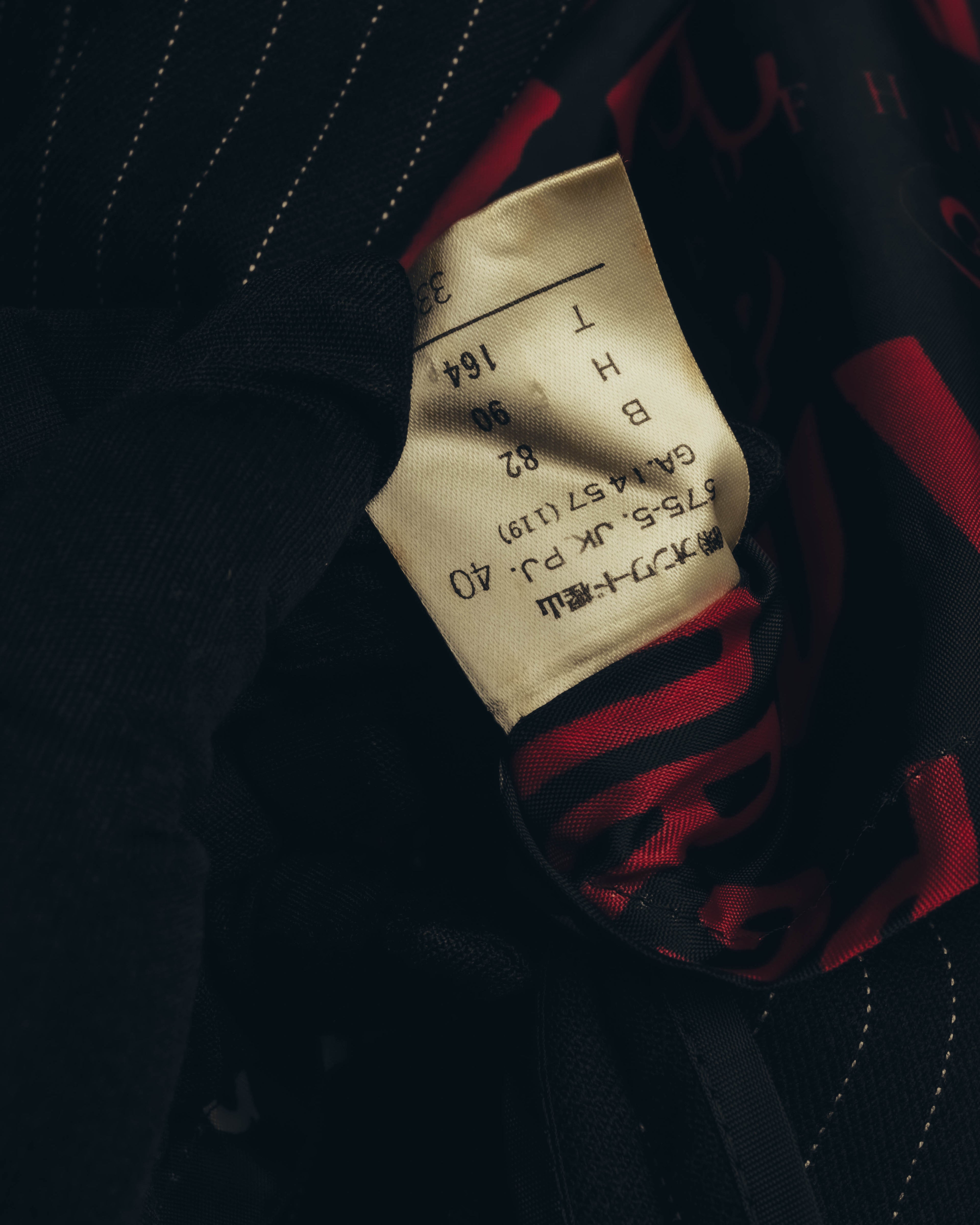 "JPG PARIS" 90's-00's Pinstripe tailored suit set