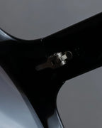 "Christian Dior" Black frame engraved logo sunglasses