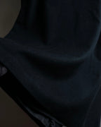 "JIL SANDER" 100% cashmere straight line stand collar coat