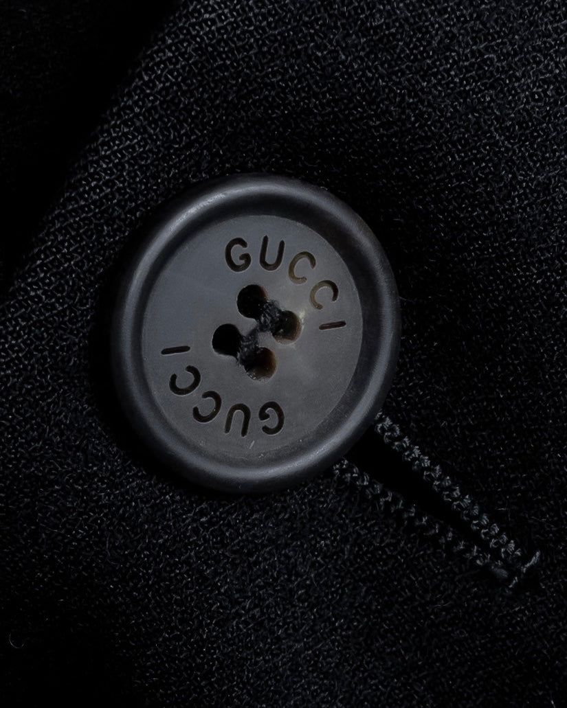 "GUCCI" 90's Tom Ford period classical tailored jacket