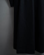 "Marc Jacobs" A soft flowing flared silhouette long coat