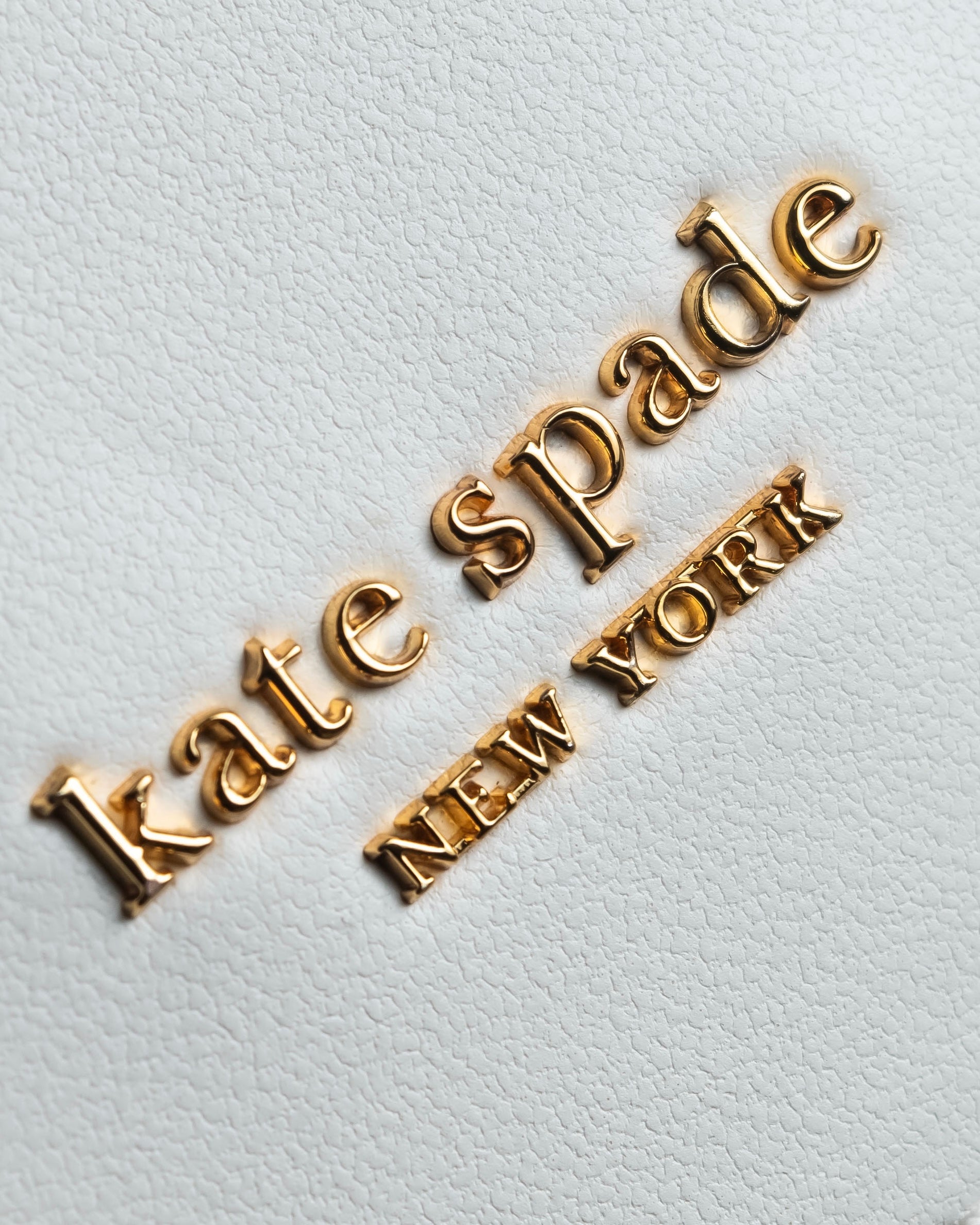 "Kate Spade" 3D rose design round hand bag