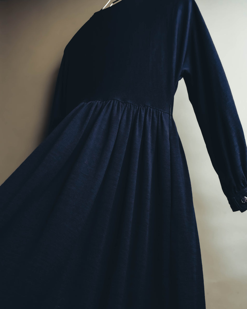-SPECIAL- “COMME des GARÇONS” 90’s Long gathered waist button front dress