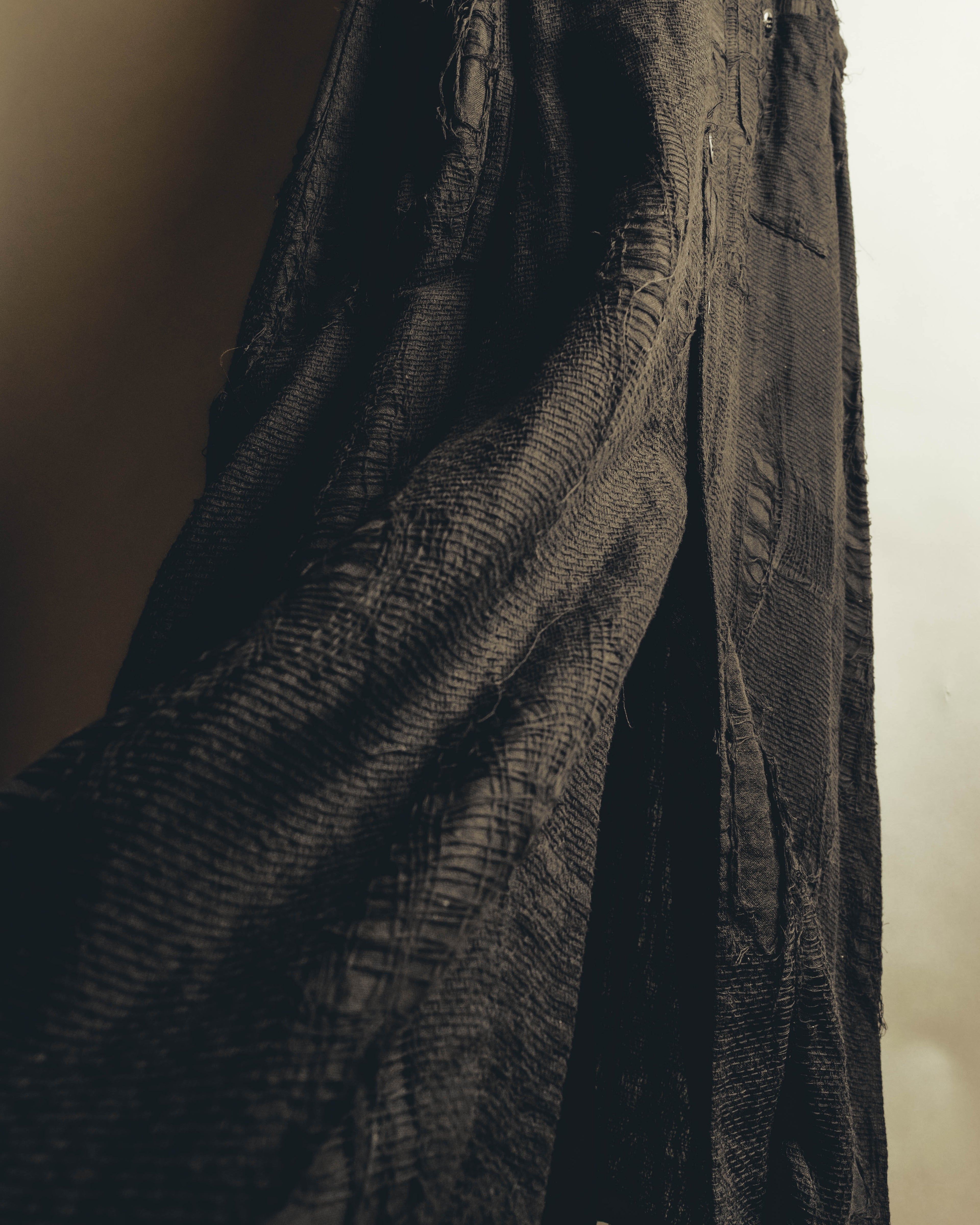 -SPECIAL- "Y's" 21SS Textured sleeveless long vest