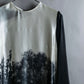 "STELLA McCARTNEY" Tree pattern bicolor tunic pullover