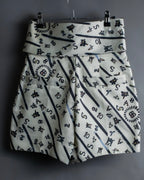 “BALENCIAGA” Number pattern designed shorts