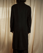 "FENDI" 80's-90's Classic cashmere long chester coat