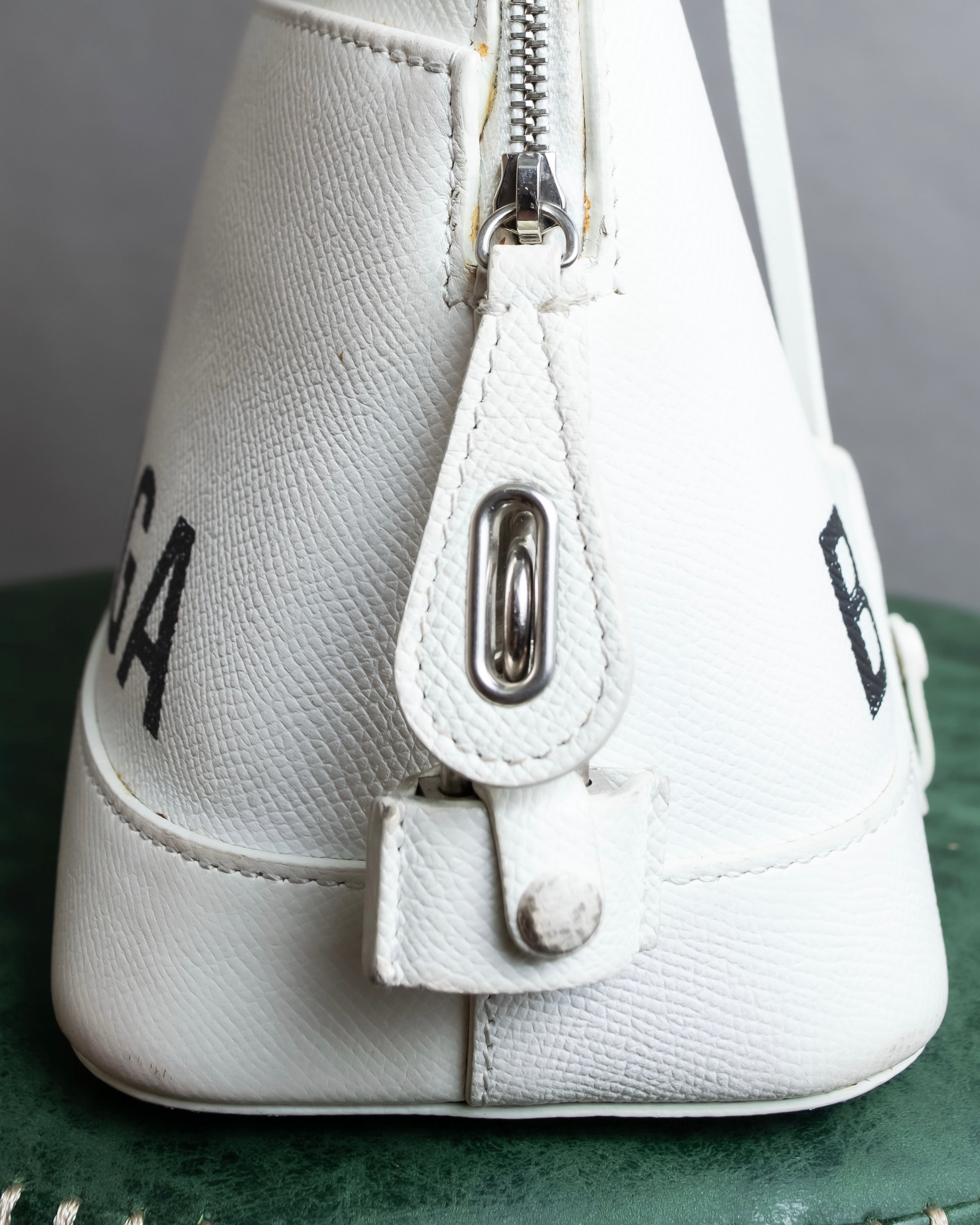 "BALENCIAGA" VILLE TOP HANDLE LEATHER HANDBAG