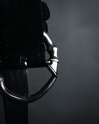 “GUCCI” 1996-2001 Horse leg leather belt