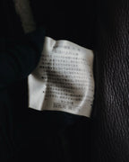 "Christian Dior" 80’s-90’s deerskin shearling collar leather jacket