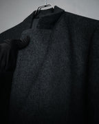 “BALENCIAGA PARIS” 90’s Cashmere blend chesterfield coat