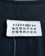 "Maison Martin Margiela" Beautiful draped navy 3-way dress