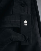 "Dior Homme" Chris Van Assche design satin lapel tuxedo set up