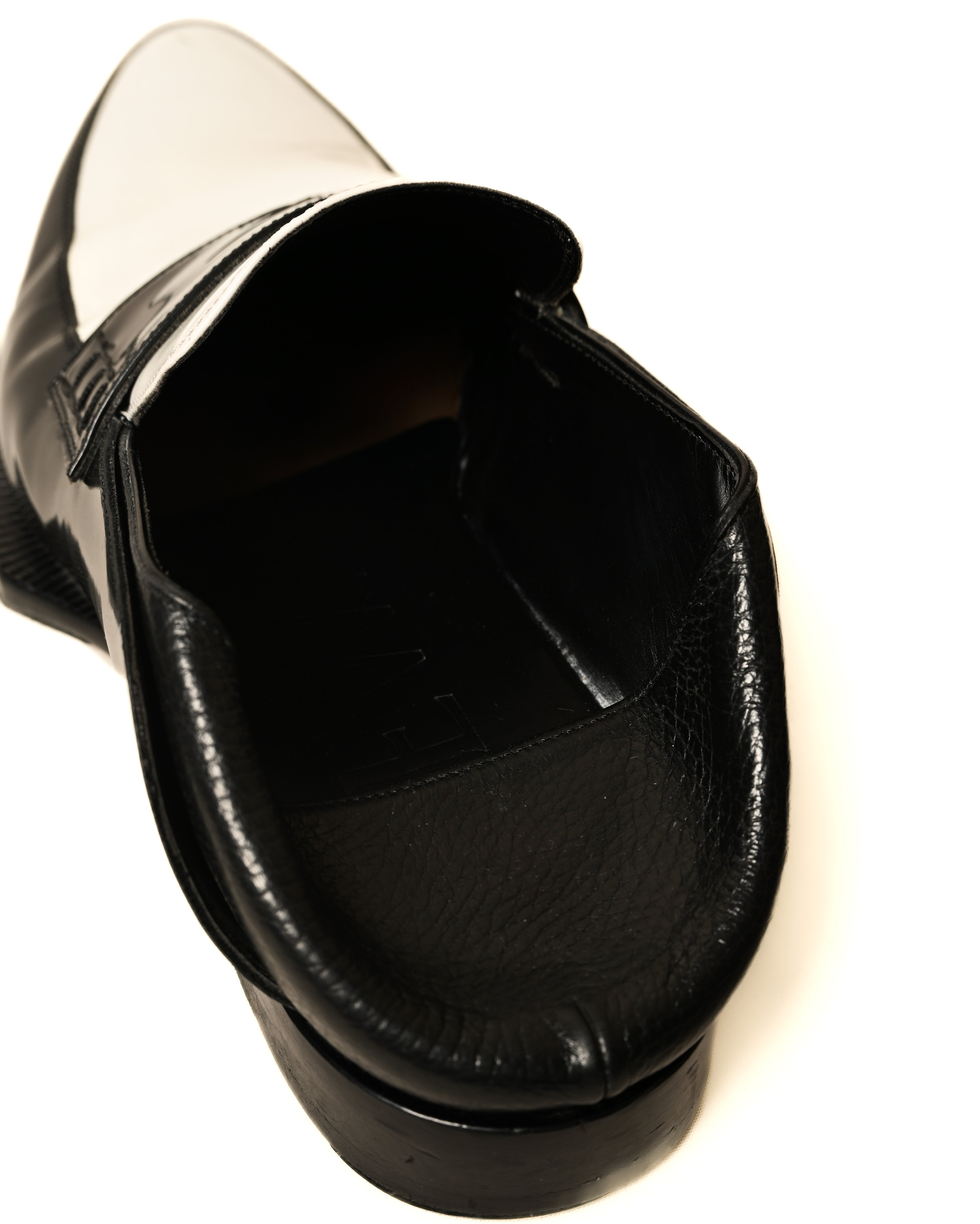 Loewe/ 2way Bicolor Leather Loafer -Mule