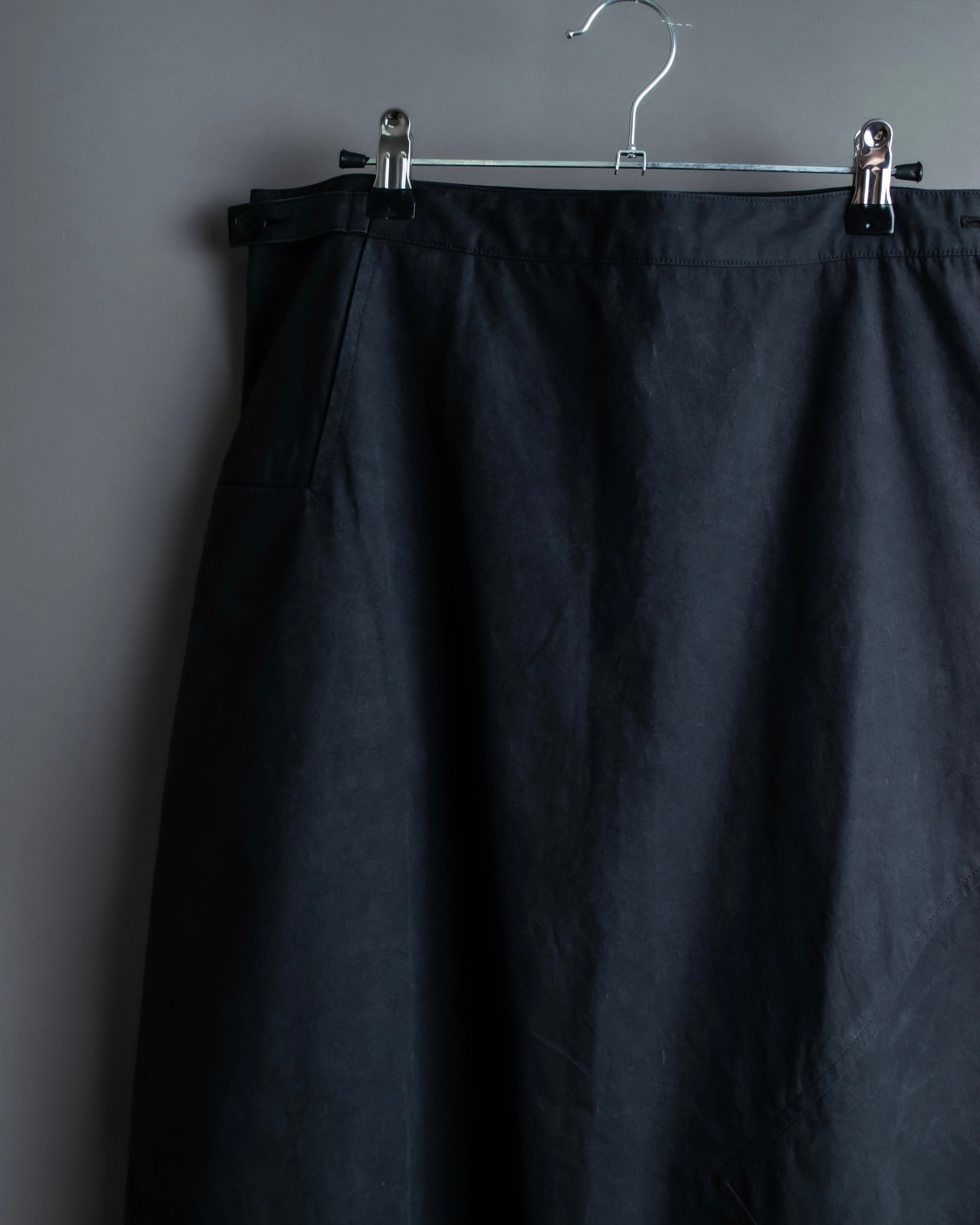 “Y’s 1996SS” Wide silhouette cotton sarouel pants