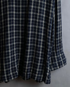 "Vintage windowpane tailored jacket"