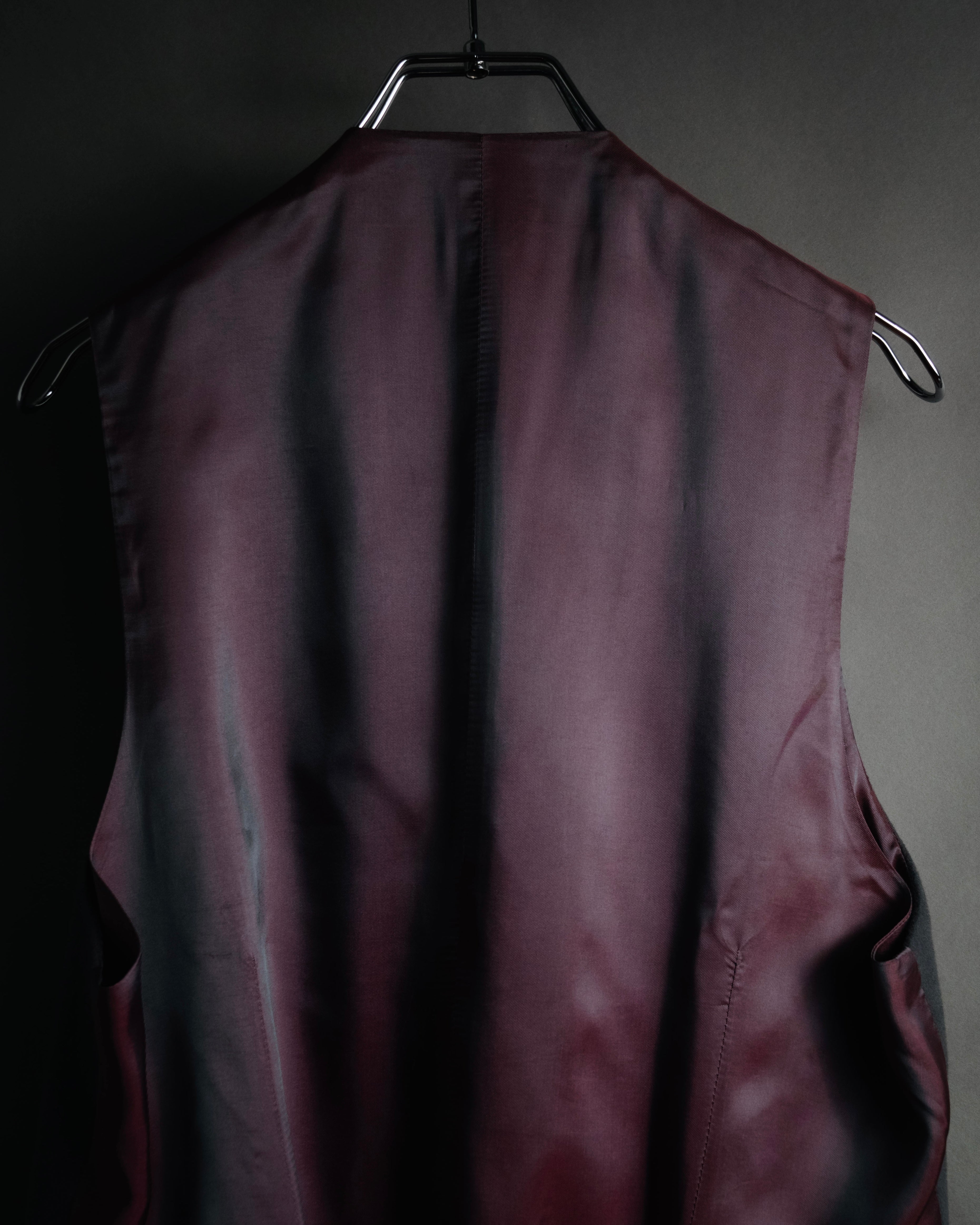 "GUCCI" 00’s wool tailored vest