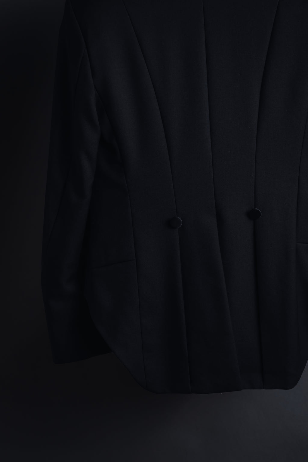 "Saint Laurent Paris" Modern tailcoat design jacket