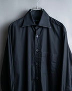 "GUCCI" Horizontal collar oversized shirt