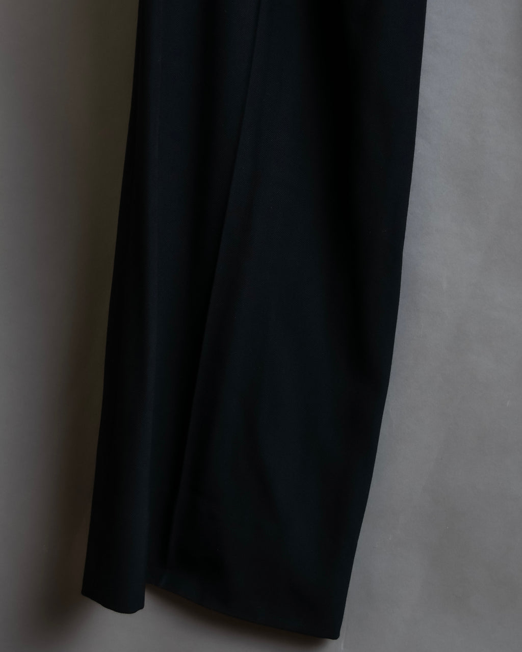 "BALENCIAGA" Beautiful draped full-length slacks