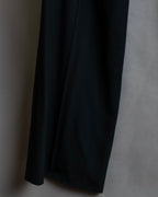 "BALENCIAGA" Beautiful draped full-length slacks