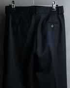 "Chloe" Oversized wool matte black set up