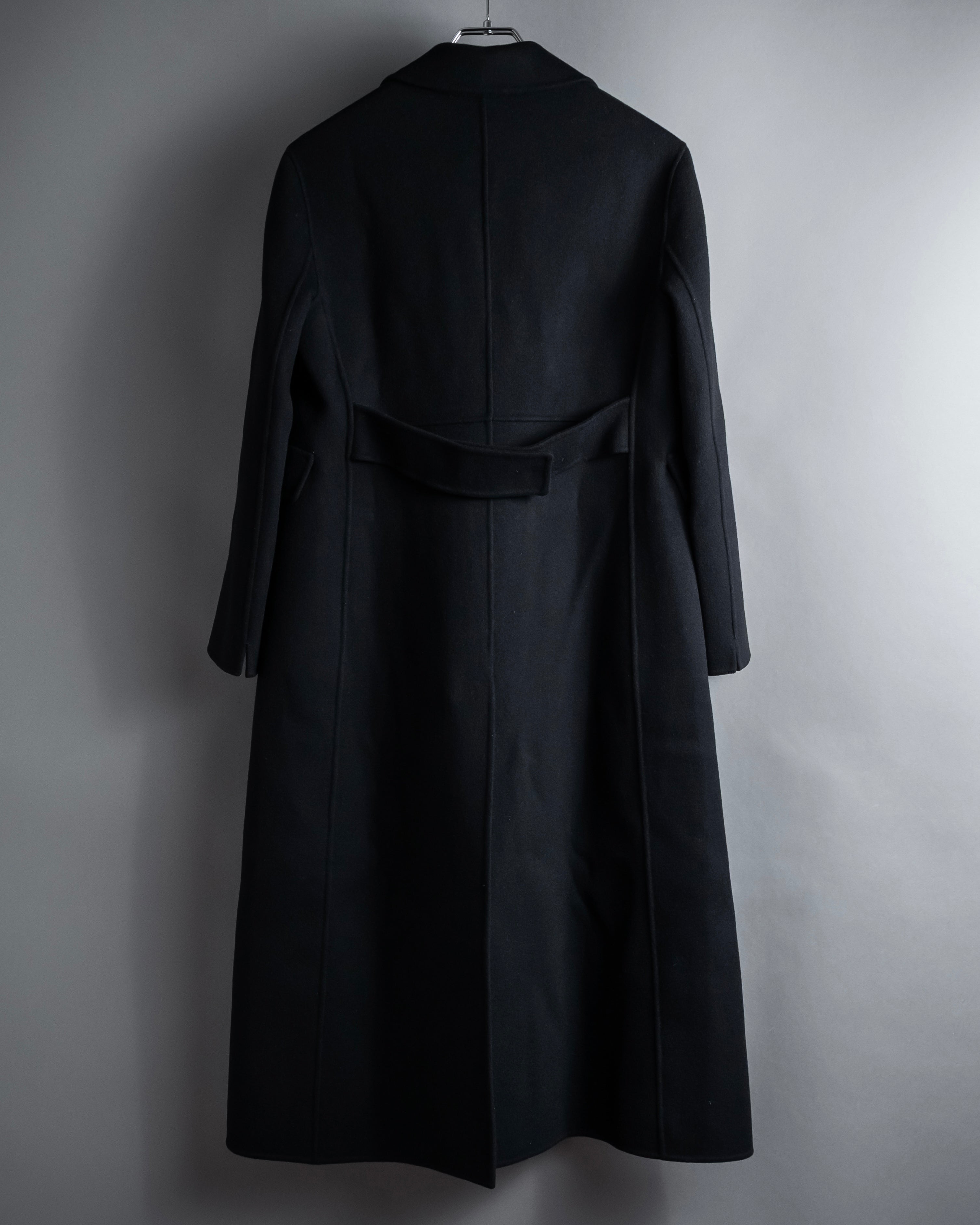 "S Max Mara" 21AW Structured double-breasted long chester coat