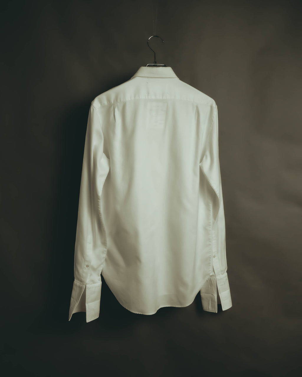 “Maison Martin Margiela” Replica 00’s-10’s Line 14 textured bib white shirt