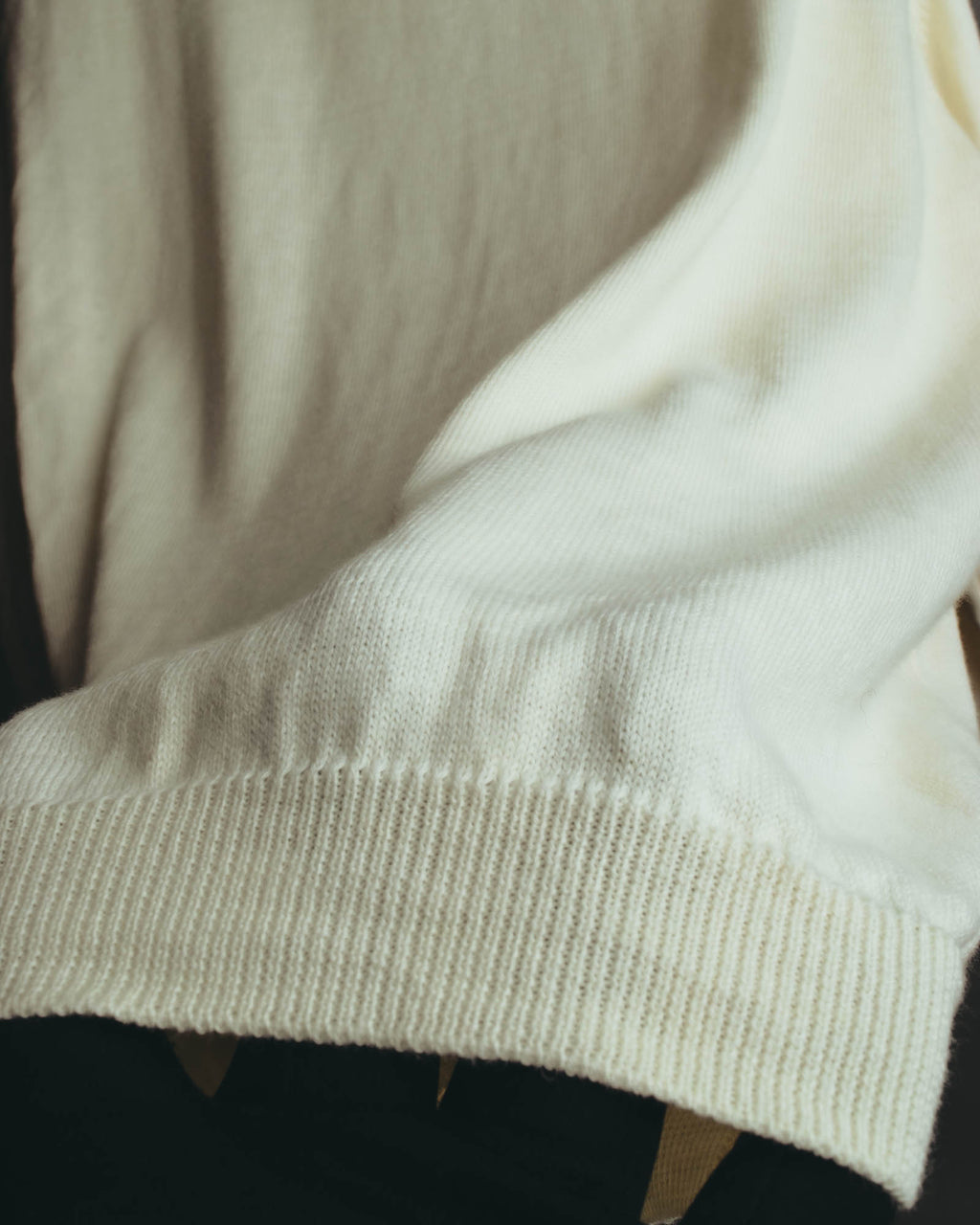 “BURBERRY LONDON” 00’s-10’s argyle cotton cardigan＆vest