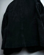 “Y’s for men” beautiful black corduroy single tailored jacket