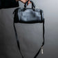 "JEAN PAUL GAULTIER" Tubular design leather 2way shoulder bag