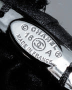 "CHANEL" 16AW Tulle lace design ribbon brooch