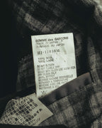 "COMME des GARÇONS HOMME" 90's Plaid wool blazer