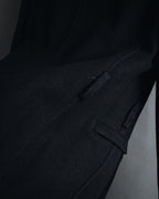 "PRADA" 90’s-00’s Minimal double-breasted wool jacket