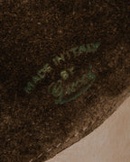 "GUCCI" 60’s-70’s suede and leather shoulder bag