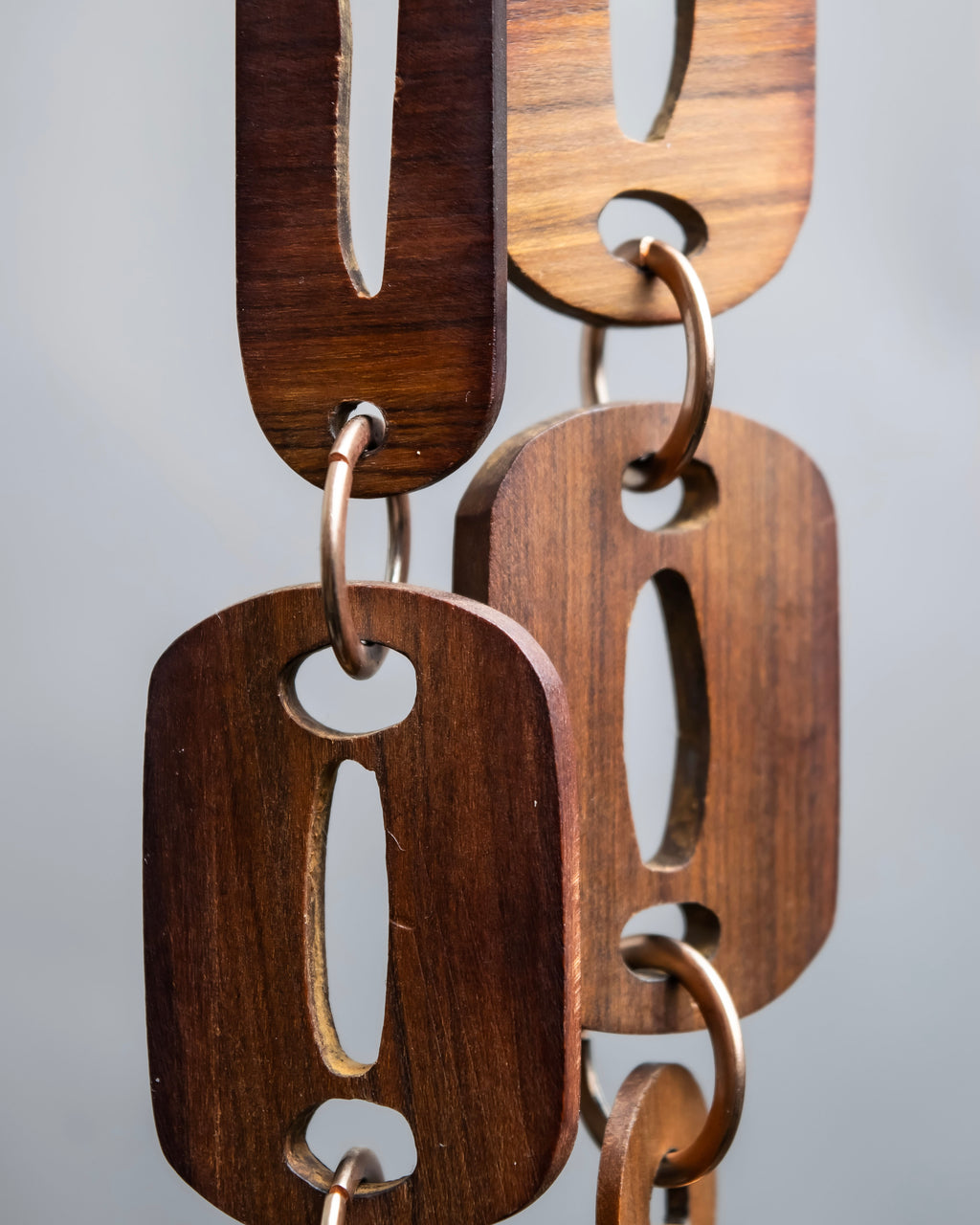 "MARNI" Large tree and chain combination necklace