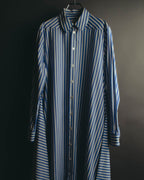 “JIL SANDER” 2018-2023 oversized striped cotton shirt dress