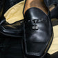 “Louis Vuitton” beautiful leather tasseled loafer