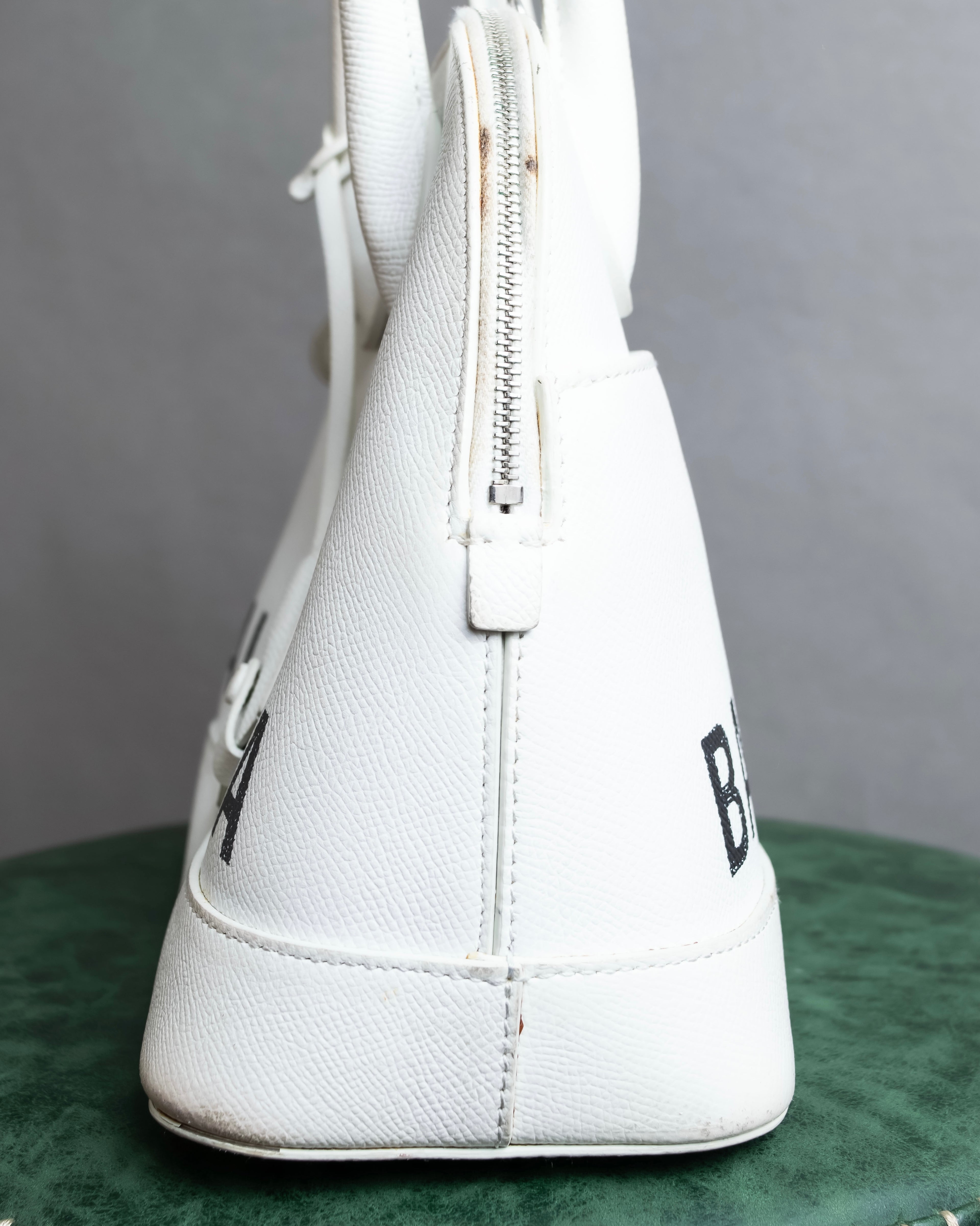 "BALENCIAGA" VILLE TOP HANDLE LEATHER HANDBAG