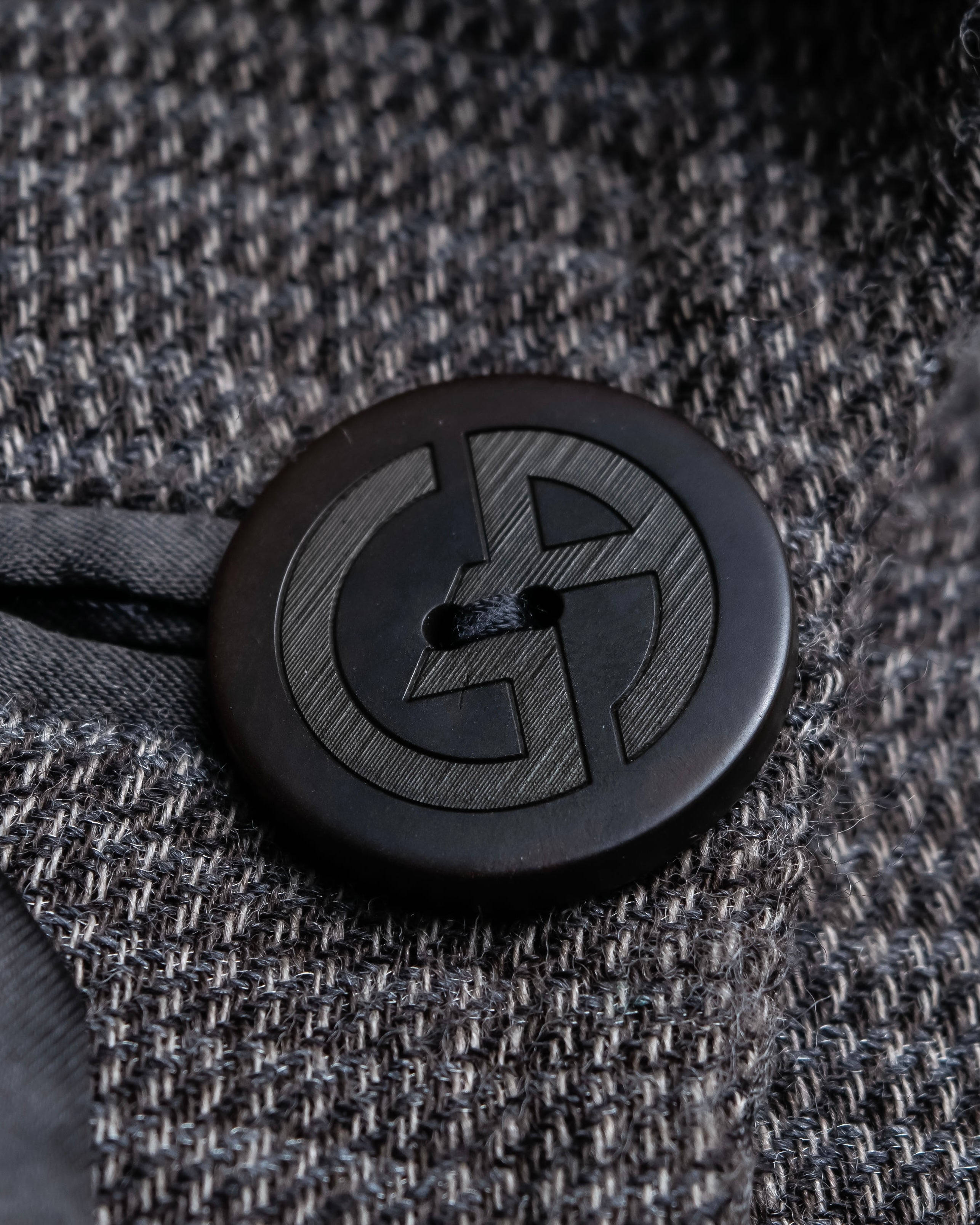 "GIORGIO ARMANI" Drawstring tailored jacket