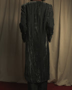 -SPECIAL- "CHANEL" 90's-00's Crushed velvet long dress