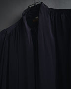 "Yves Saint Laurent" Late 80s silk bow tie blouse