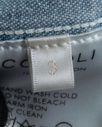 "COMOLI" Flap pocket design oversized denim jacket