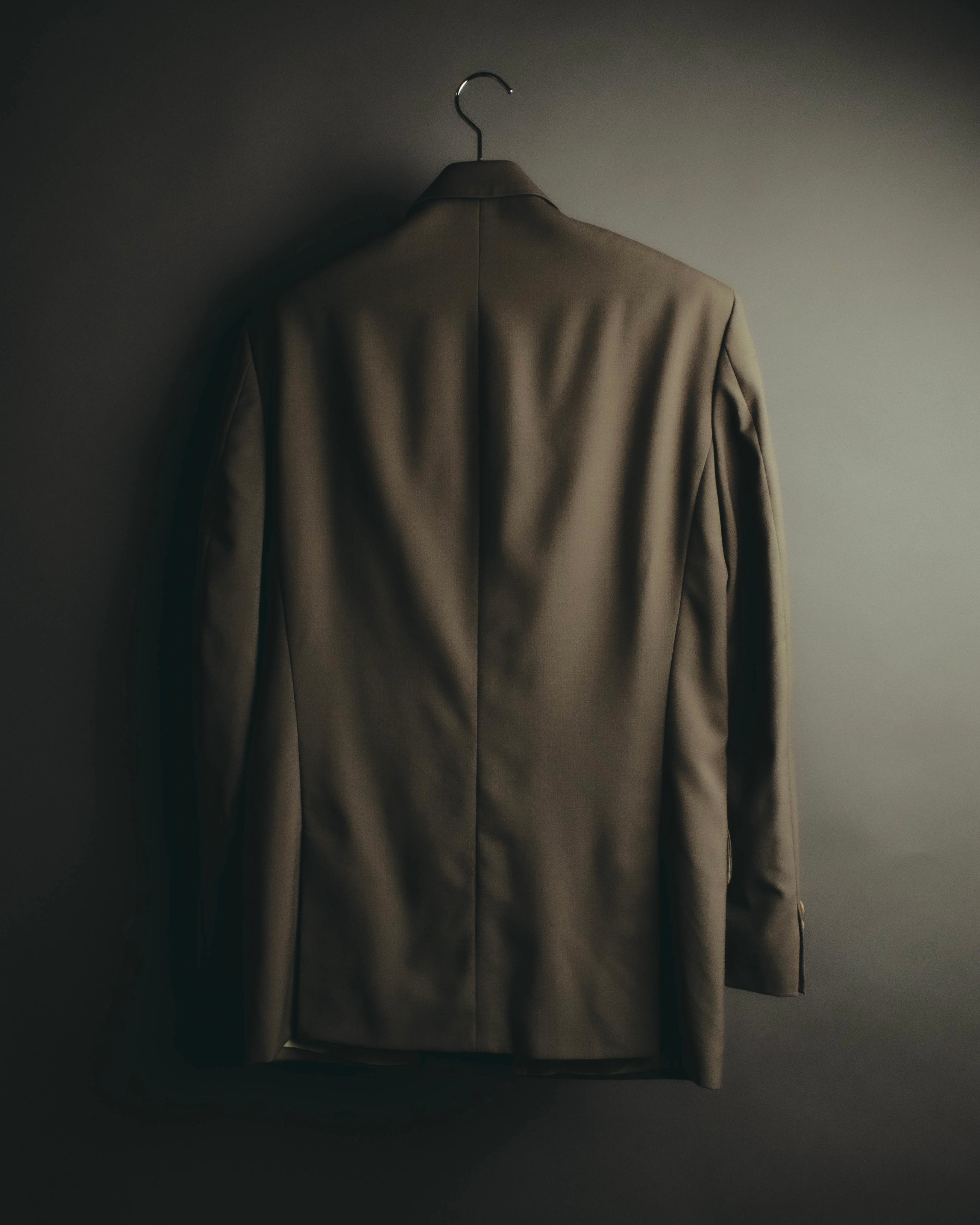 "Yves Saint Laurent pour homme" 80's-90's Structured double-breasted wool blazer