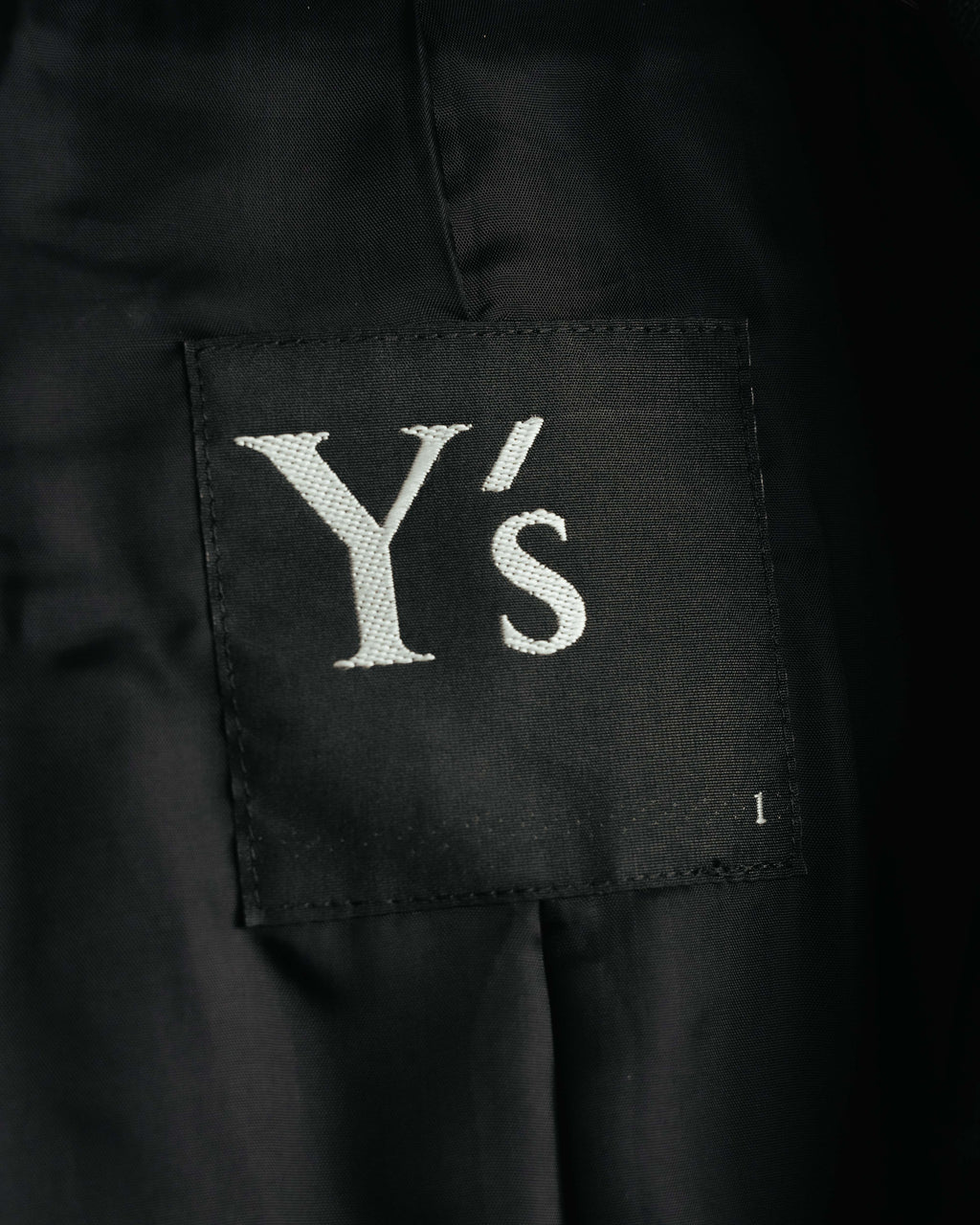-SPECIAL- "Y’s" 2025's Discharge printed velvet long coat
