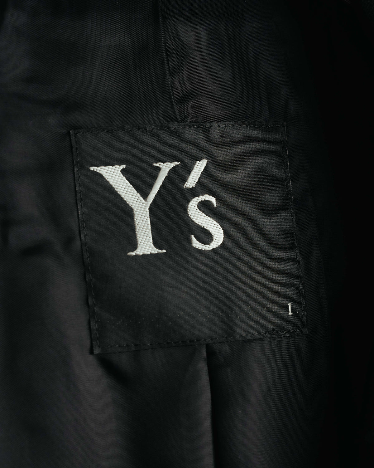-SPECIAL- "Y’s" 2025's Discharge printed velvet long coat
