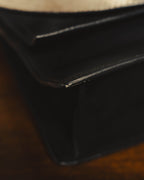 “Max Mara” Late 90’s-early 00’s exotic leather flap chain bag