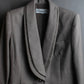 "Christian Dior" Double shawl collar design tailored jacket