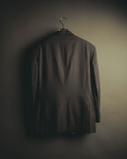 –SPECIAL– "Christian Dior" 80's-90's Classically tailored wool two-piece suit