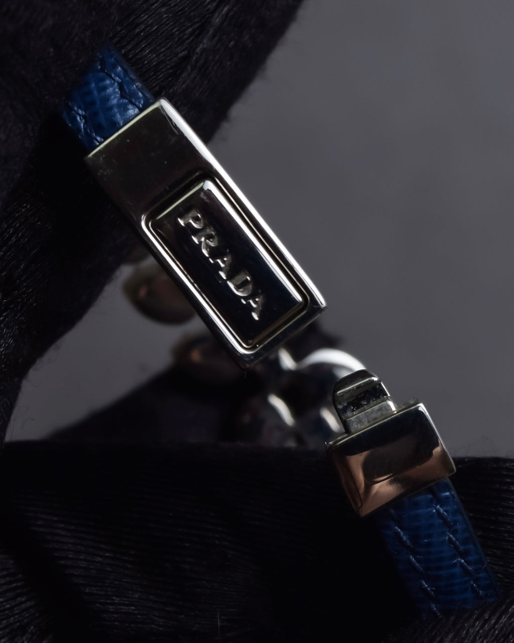 "PRADA" Petal motif crystal bracelet